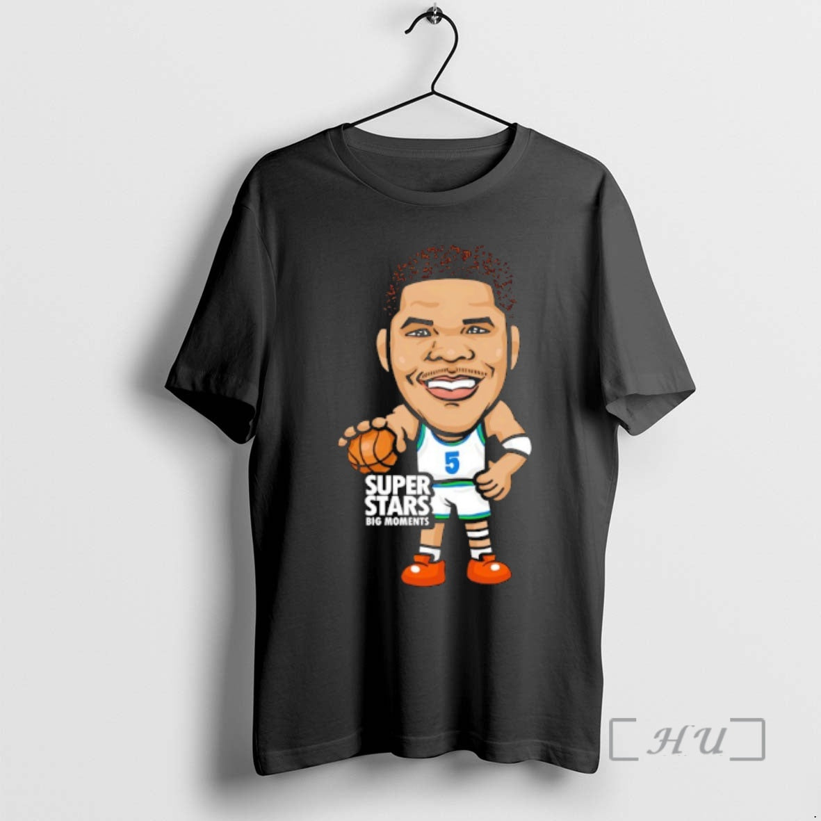 Officials Anthony Edwards Super Stars Big Moments Cartoon T-Shirts, Hoodie, Sweatshirt - T-Shirt, Sweatshirt, Hoodie