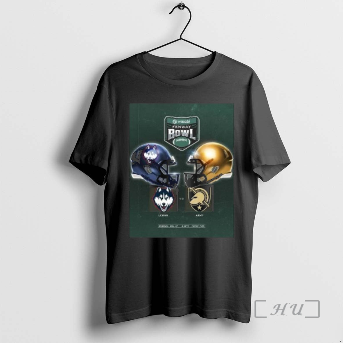 Officials Army Black Knights Vs Uconn Huskies Matchup December 27 2025 Wasabi Fenway Bowl T-Shirts, Hoodie, Sweatshirt - T-Shirt, Sweatshirt, Hoodie