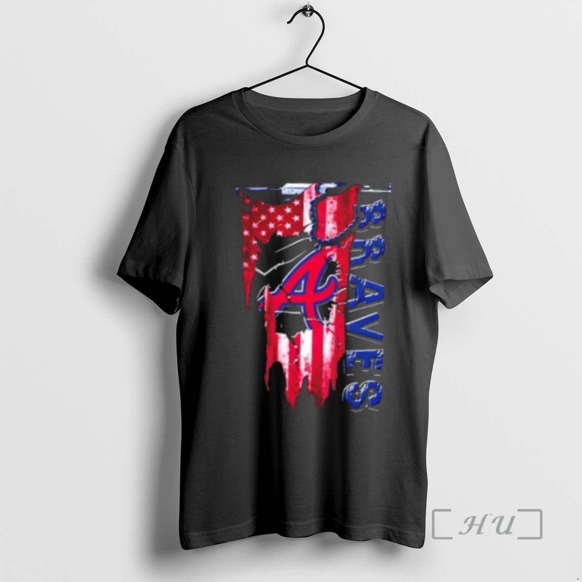 Officials Atlanta Braves Baseball Shattered Usa Flag Rip T-Shirts, Hoodie, Sweatshirt - T-Shirt, Sweatshirt, Hoodie