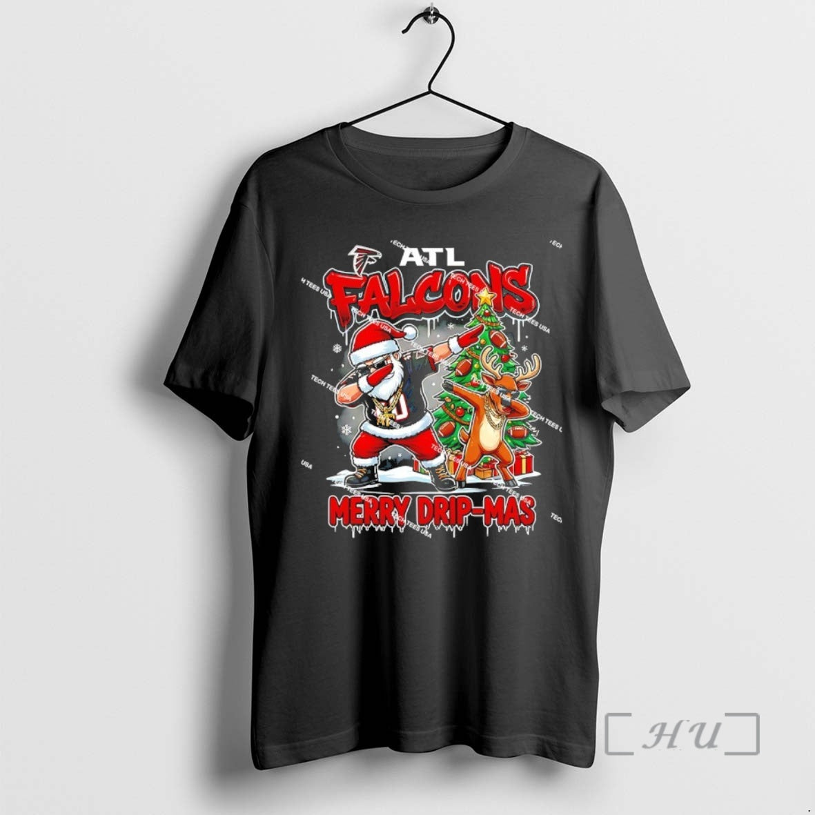 Officials Atlanta Falcons Football Merry Drip Mas T-Shirts, Hoodie, Sweatshirt - T-Shirt, Sweatshirt, Hoodie