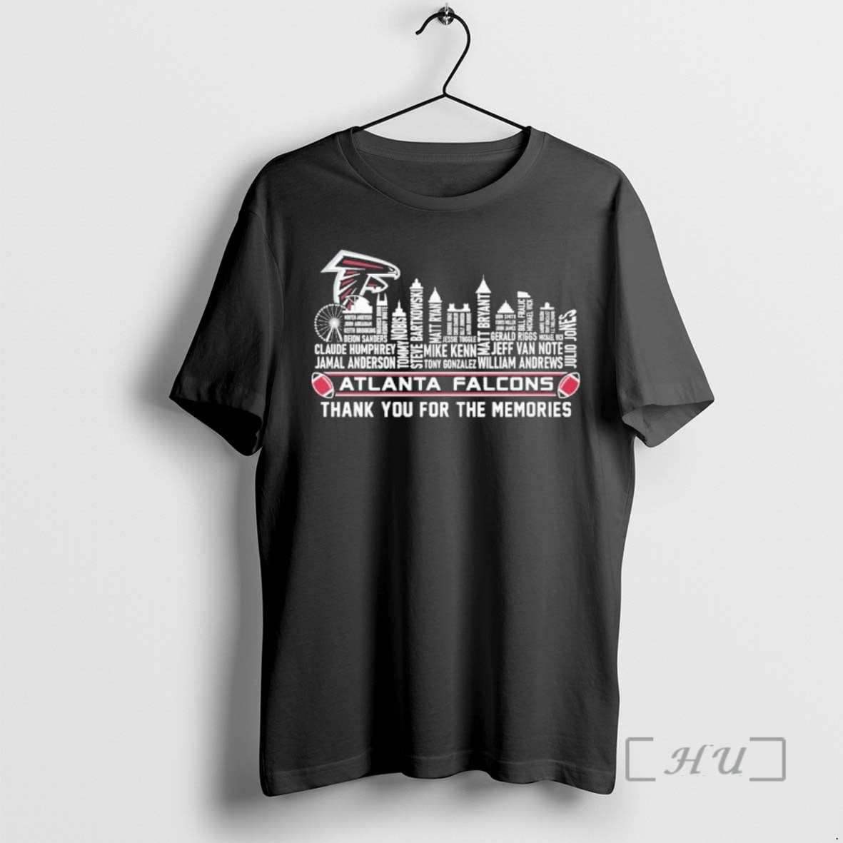 Officials Atlanta Skyline X Atlanta Falcons Typo Team Name T-Shirts, Hoodie, Sweatshirt - T-Shirt, Sweatshirt, Hoodie