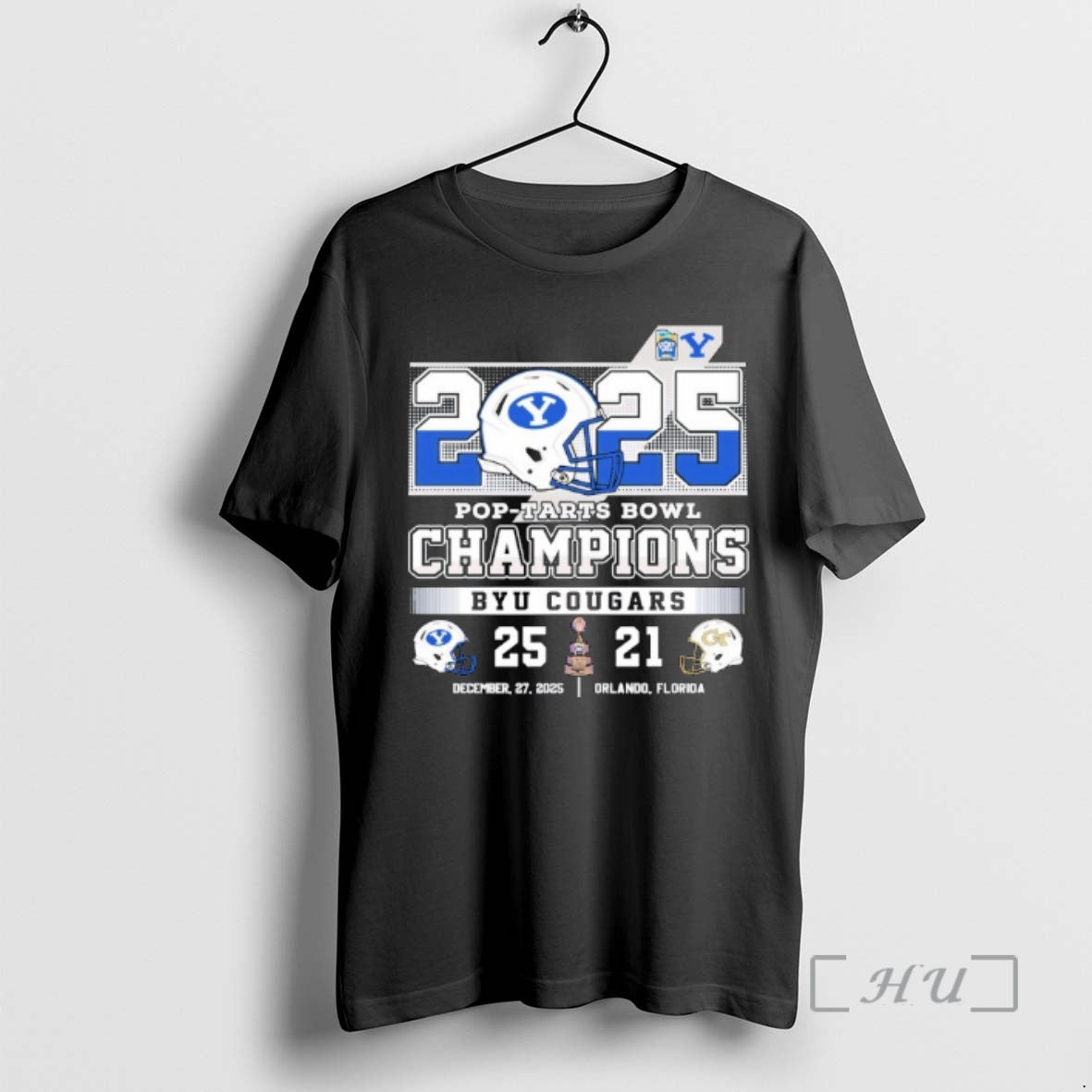Officials Byu Cougars 2025 Pop Tarts Bowl Champions 25 21 T-Shirts, Hoodie, Sweatshirt - T-Shirt, Sweatshirt, Hoodie