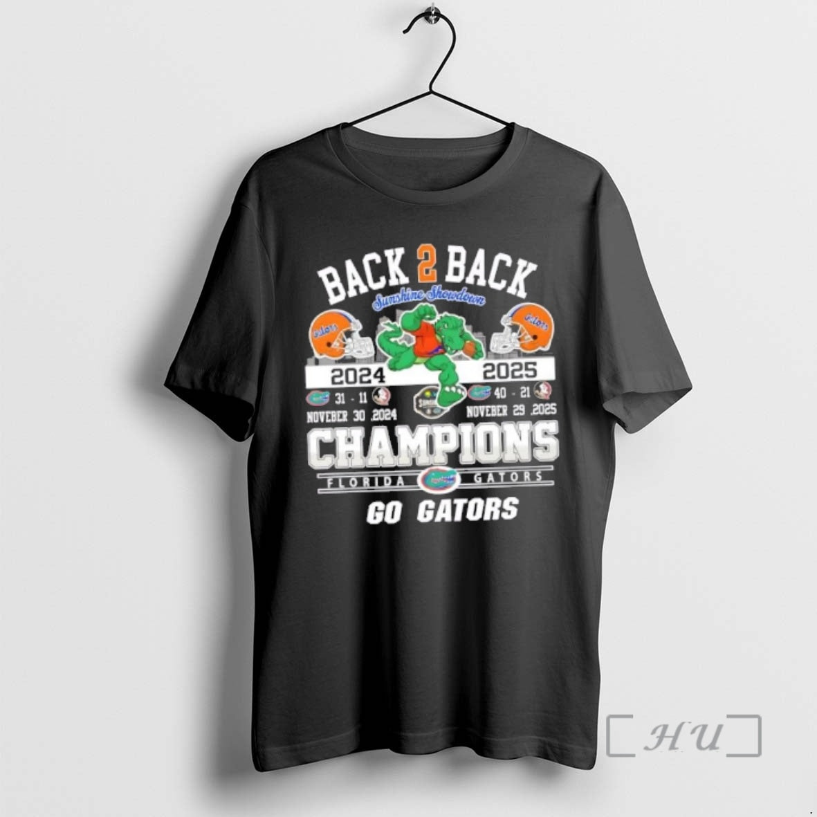 Officials Back 2 Back Sunshine Showdown 2024 2025 Champions Go Florida Gators T-Shirts, Hoodie, Sweatshirt - T-Shirt, Sweatshirt, Hoodie