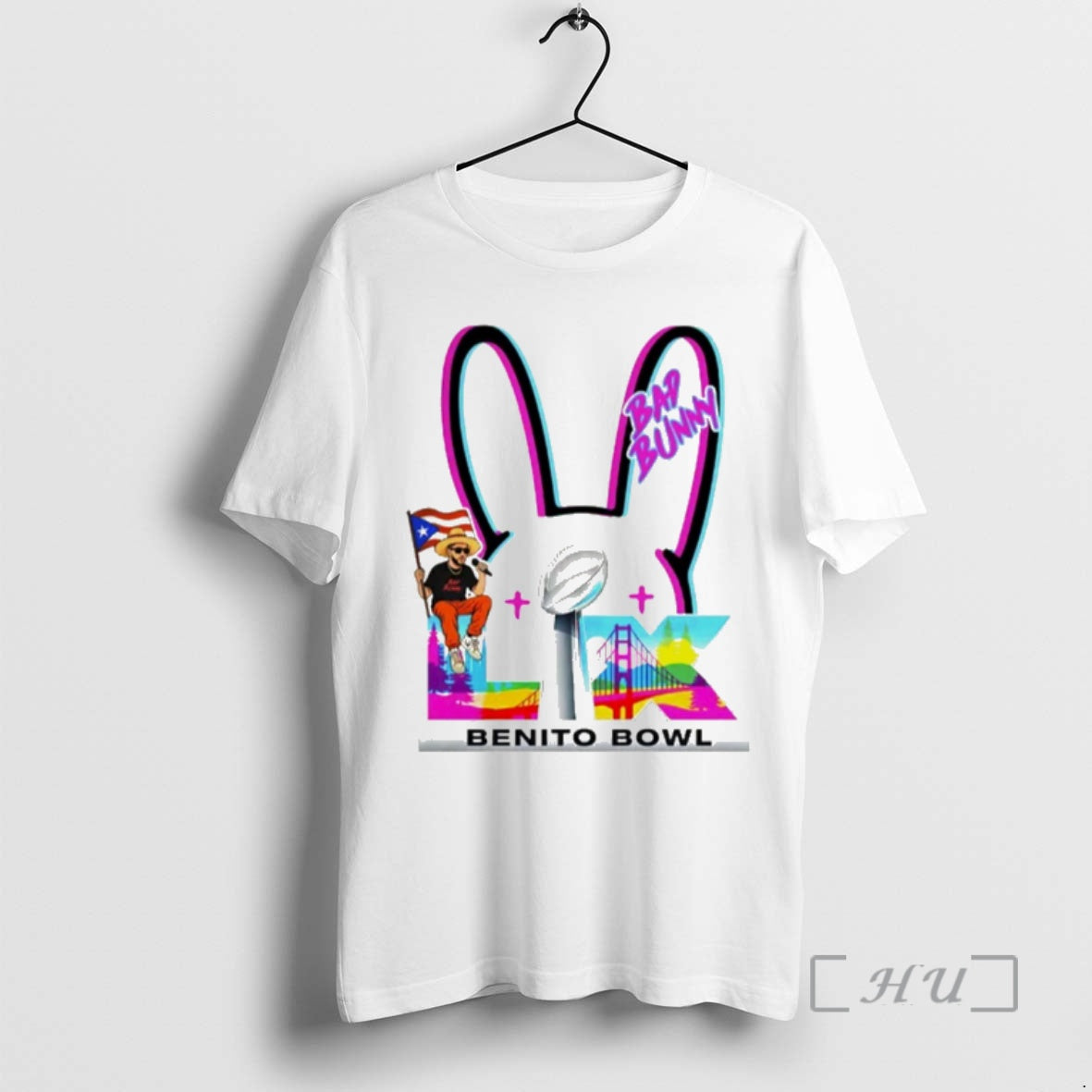 Officials Bad Bunny Puerto Rico Football Benito Bowl T-Shirts, Hoodie, Sweatshirt - T-Shirt, Sweatshirt, Hoodie