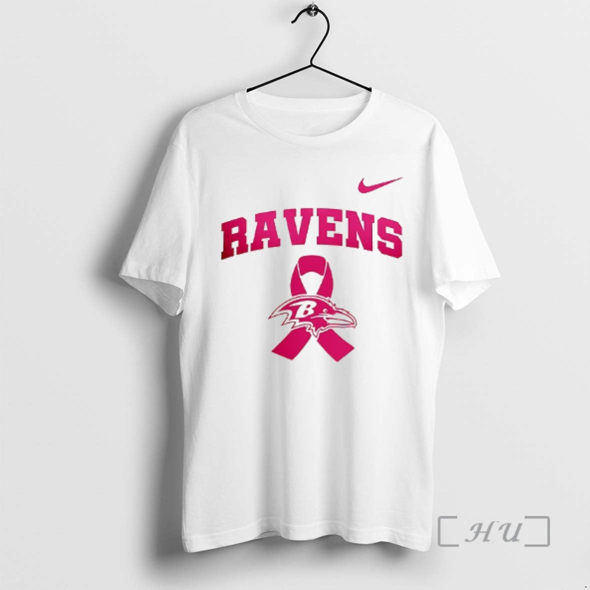 Officials Baltimore Ravens Cancer Awareness Never Ever Giving Up Hope T-Shirts, Hoodie, Sweatshirt - T-Shirt, Sweatshirt, Hoodie