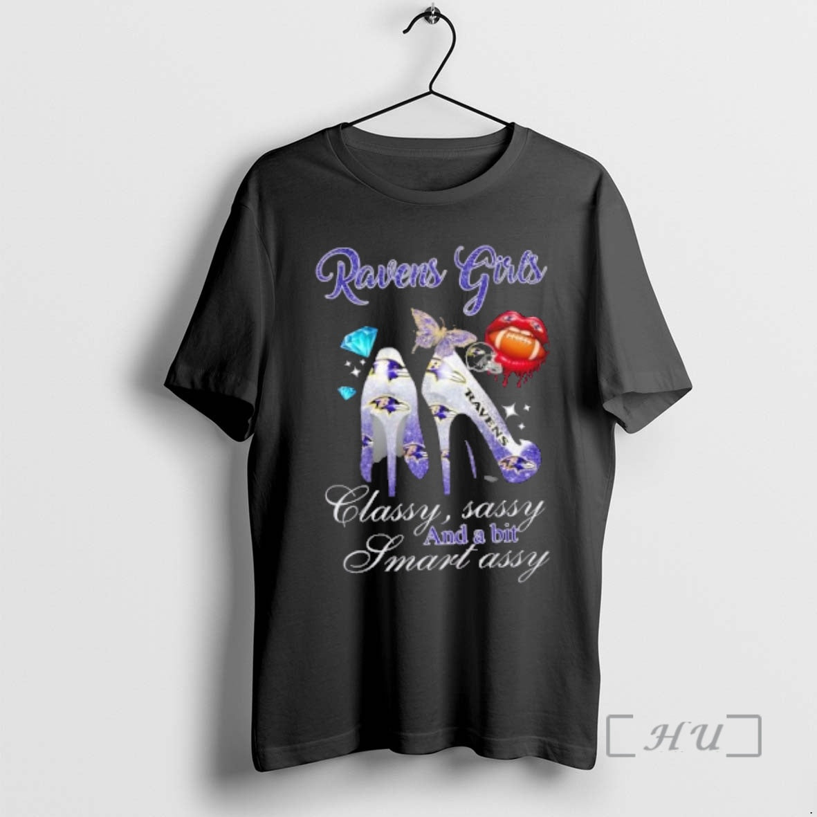 Officials Baltimore Ravens High Heels Classy Sassy Bit Smart Assy T-Shirts, Hoodie, Sweatshirt - T-Shirt, Sweatshirt, Hoodie