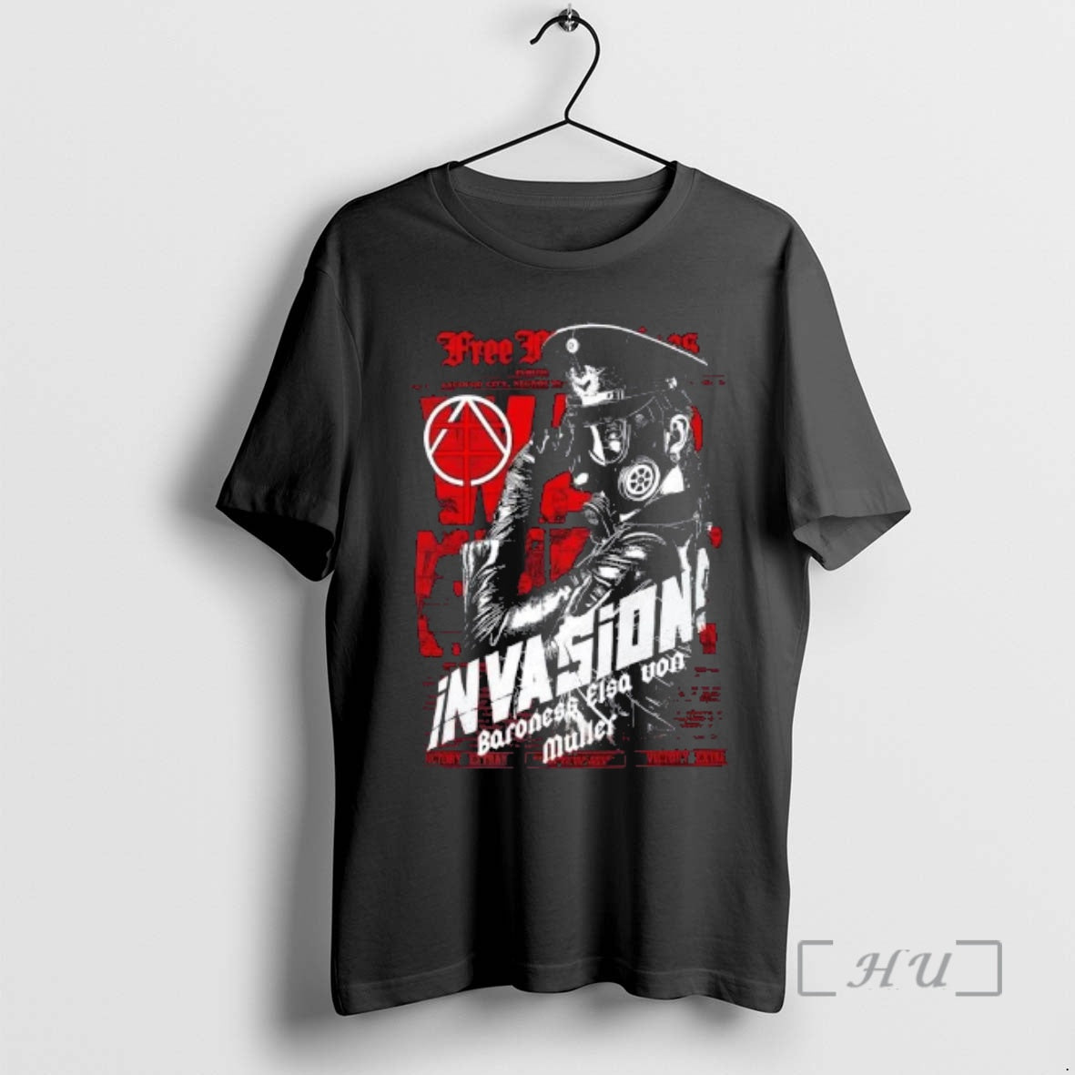 Officials Baroness Muller Gas Mask Anarchy T-Shirts, Hoodie, Sweatshirt - T-Shirt, Sweatshirt, Hoodie