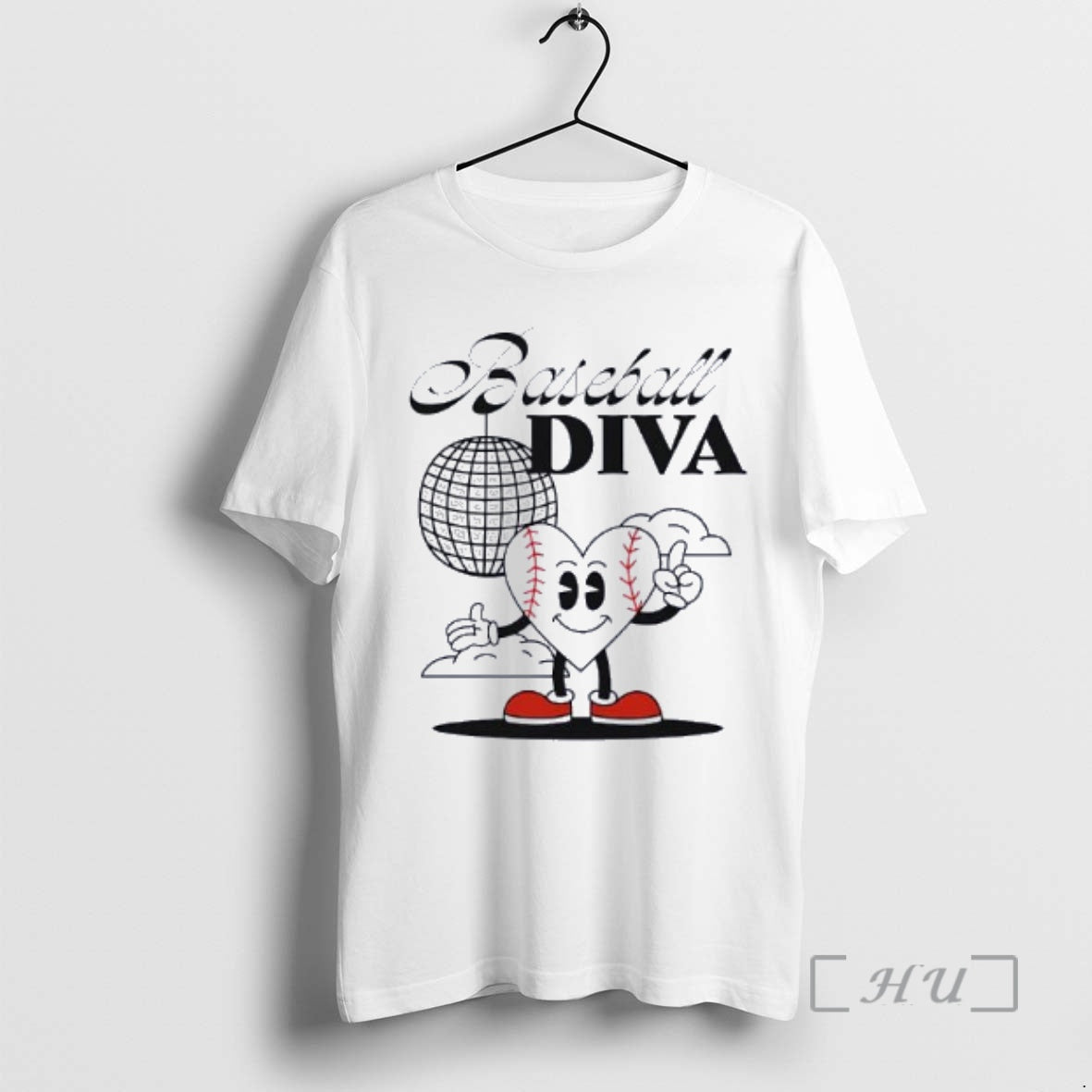 Officials Baseball X Heart Diva T-Shirts, Hoodie, Sweatshirt - T-Shirt, Sweatshirt, Hoodie