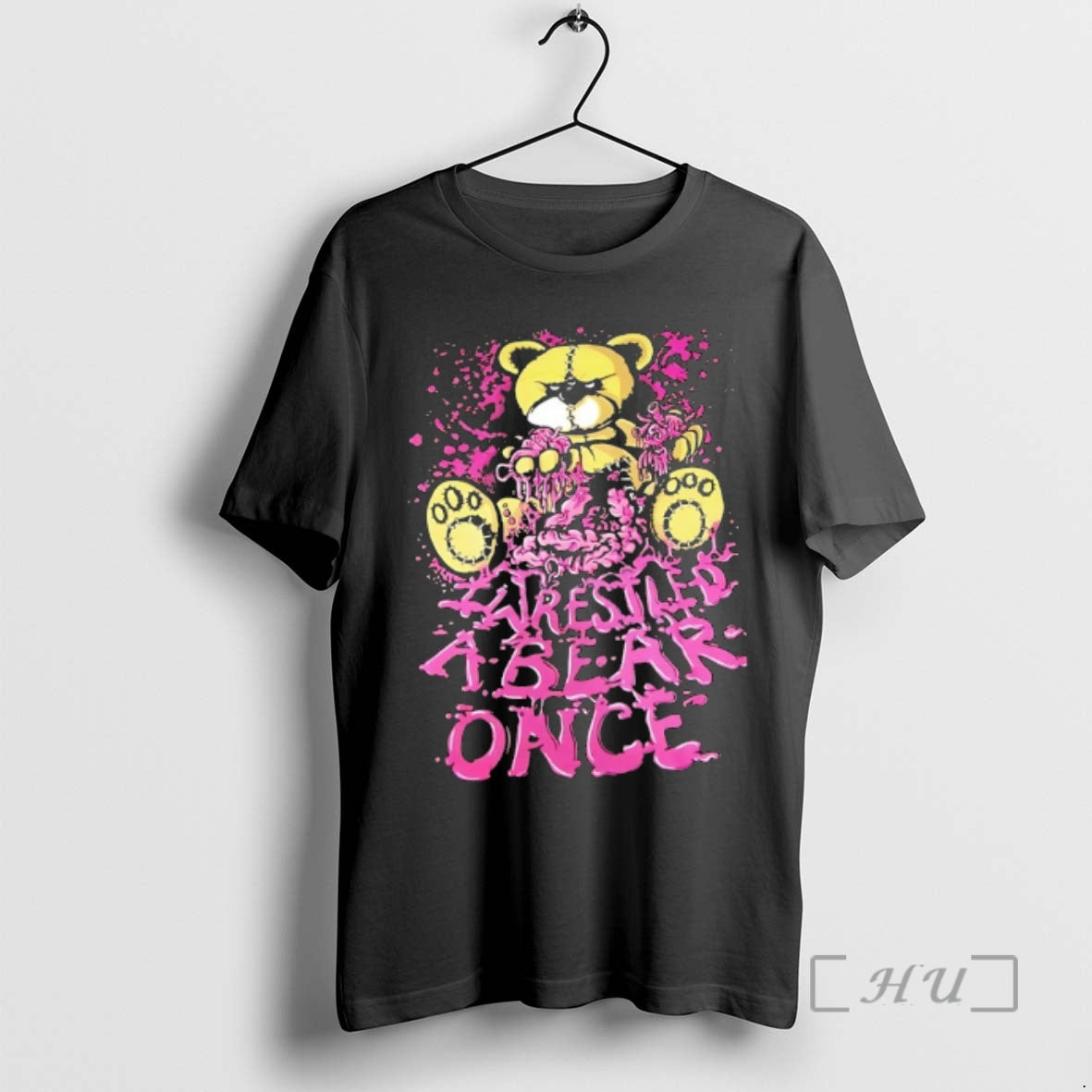 Officials Bear I Wrestled Bear Once T-Shirts, Hoodie, Sweatshirt - T-Shirt, Sweatshirt, Hoodie