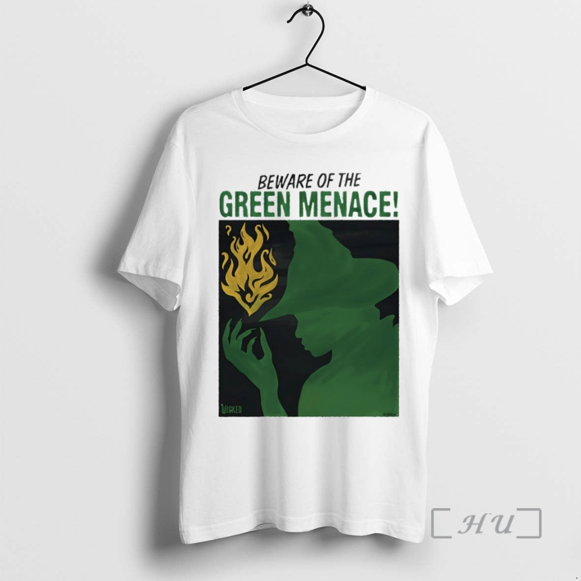 Officials Beware Green Menace Elphaba Wicked Circle T-Shirts, Hoodie, Sweatshirt - T-Shirt, Sweatshirt, Hoodie