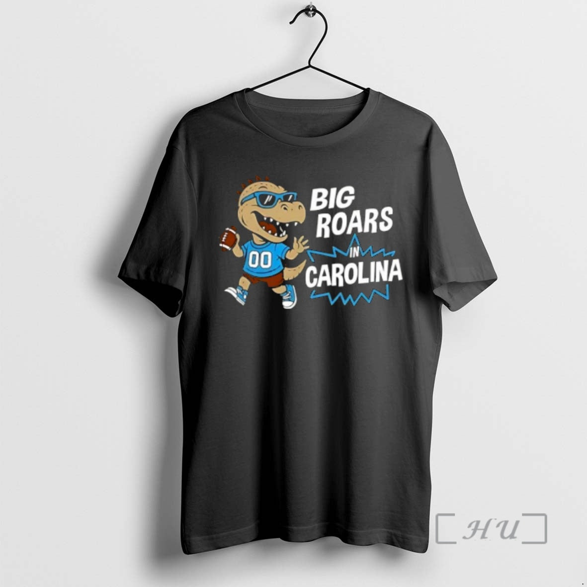 Officials Big Roars Carolina Panthers Dinosaur Cartoon Funny T-Shirts, Hoodie, Sweatshirt - T-Shirt, Sweatshirt, Hoodie