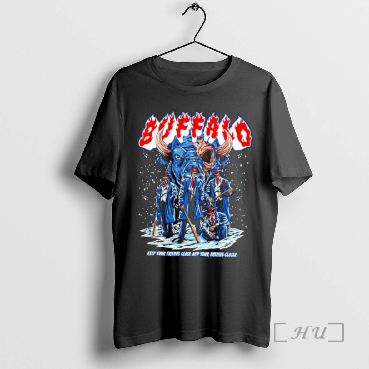 Officials Bills Mafia Keep Your Friends Close Your Enemies Closer T-Shirts, Hoodie, Sweatshirt - T-Shirt, Sweatshirt, Hoodie