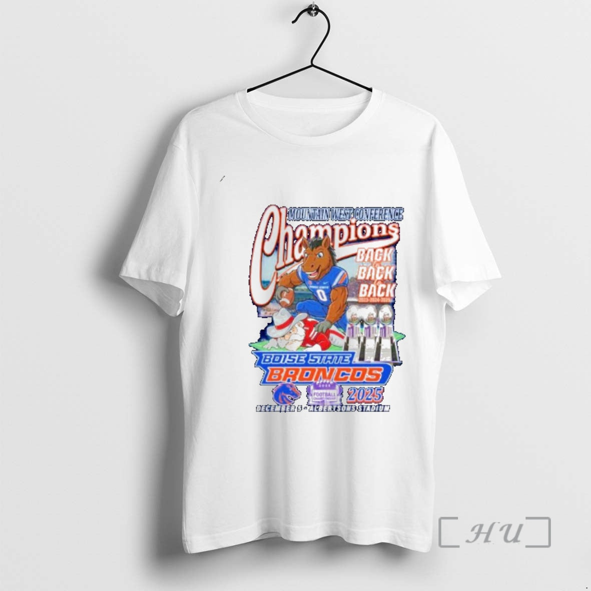 Officials Boise State Broncos Mountain West Conference Championship Back 2 Back 2025 Ornaments T-Shirts, Hoodie, Sweatshirt - T-Shirt, Sweatshirt, Hoodie