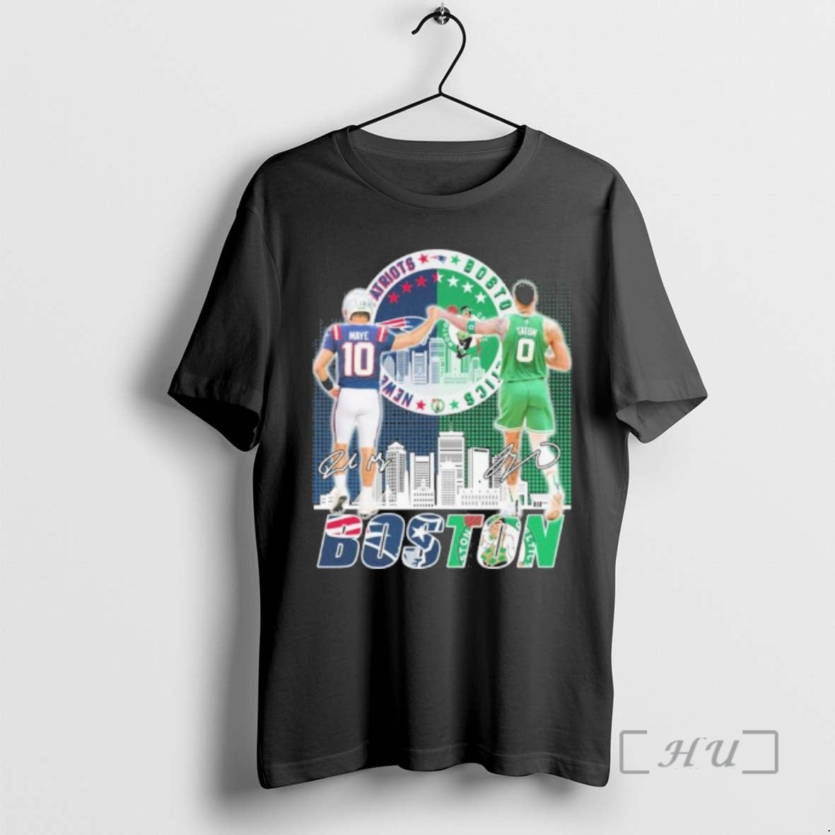 Officials Boston Sports Teams Drake Maye Jayson Tatum T-Shirts, Hoodie, Sweatshirt - T-Shirt, Sweatshirt, Hoodie
