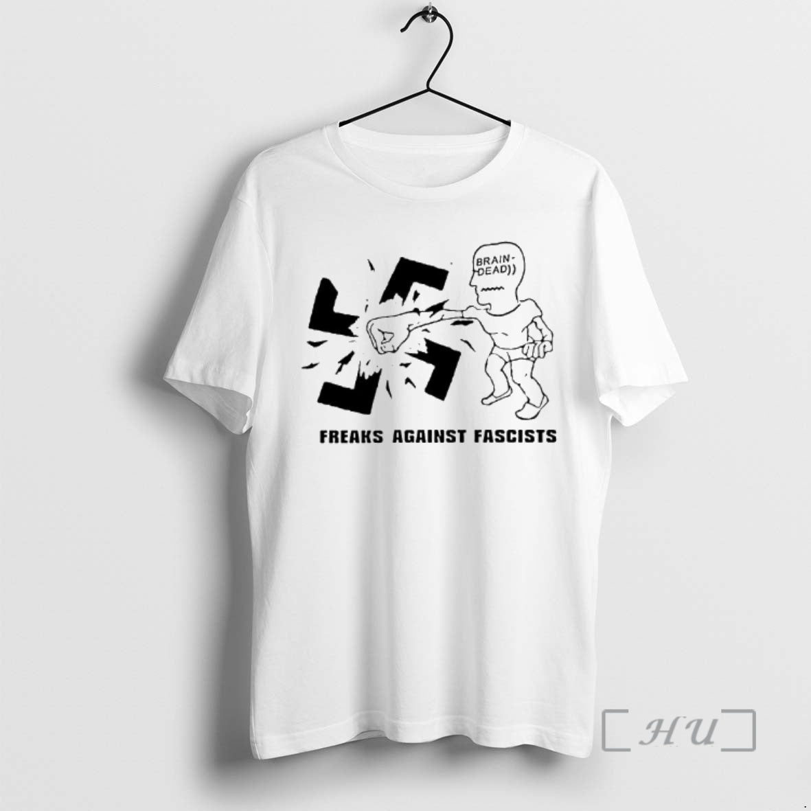 Officials Brain Dead Freaks Against Fascists T-Shirts, Hoodie, Sweatshirt - T-Shirt, Sweatshirt, Hoodie