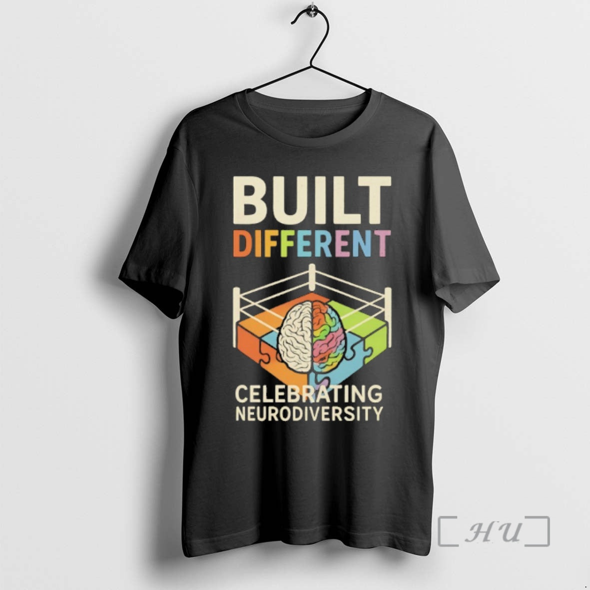 Officials Built Different Celebrating Neurodiversity Pro Wrestling T-Shirts, Hoodie, Sweatshirt - T-Shirt, Sweatshirt, Hoodie