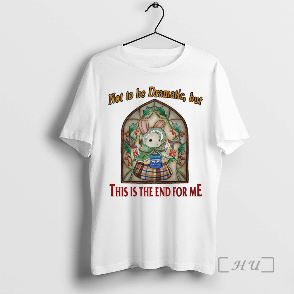 Officials Bunny Not Be Dramatic But This Is End Me Circle T-Shirts, Hoodie, Sweatshirt - T-Shirt, Sweatshirt, Hoodie
