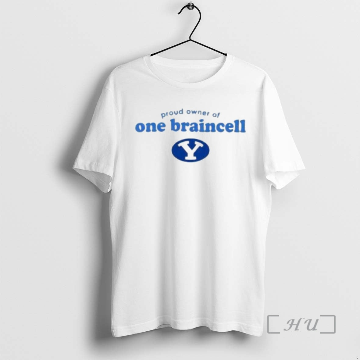 Officials Byu Cougars Proud Owner One Braincell Circle White T-Shirts, Hoodie, Sweatshirt - T-Shirt, Sweatshirt, Hoodie
