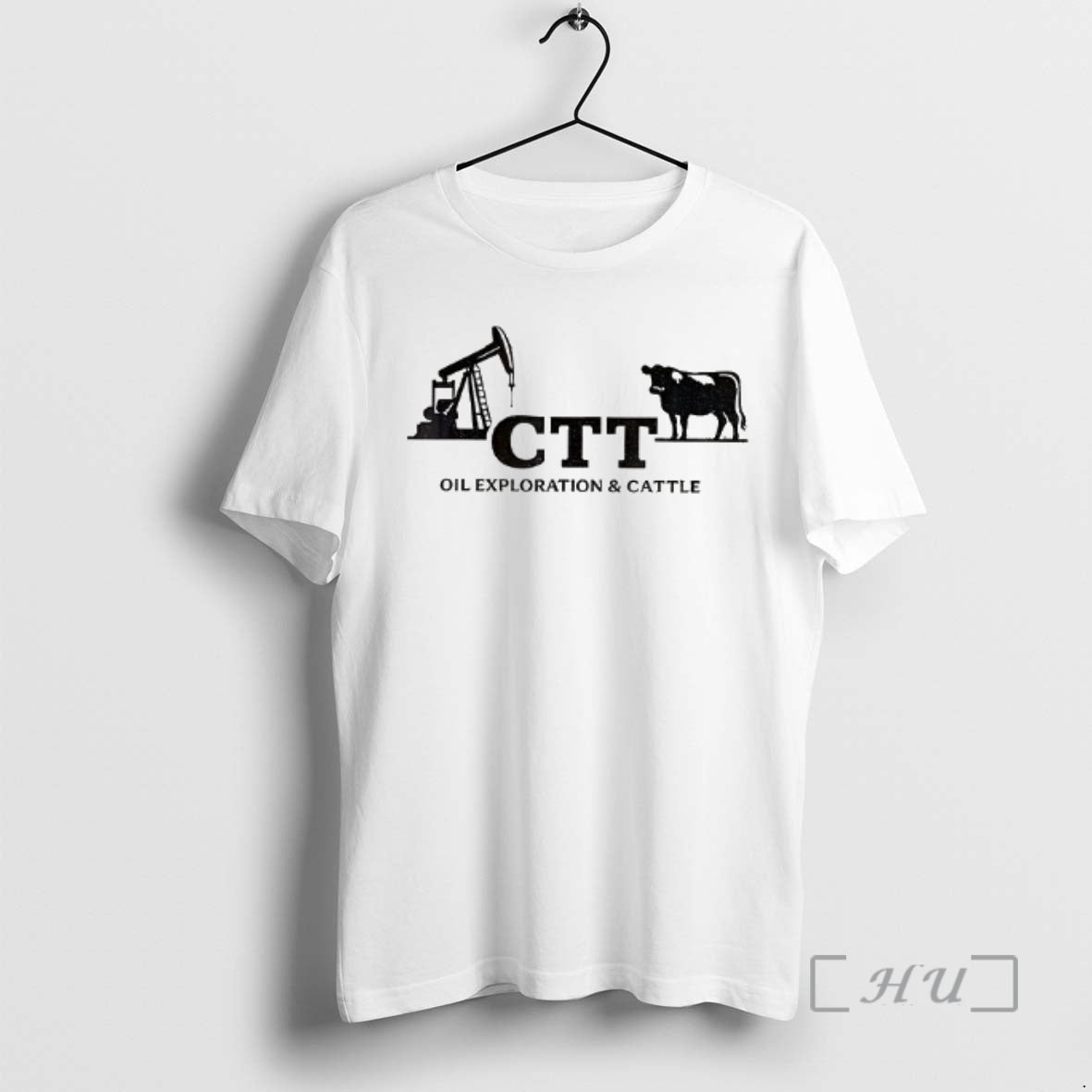 Officials Ctt Oil Cattle Company Logo Texas Longhorn Oil Field T-Shirts, Hoodie, Sweatshirt - T-Shirt, Sweatshirt, Hoodie