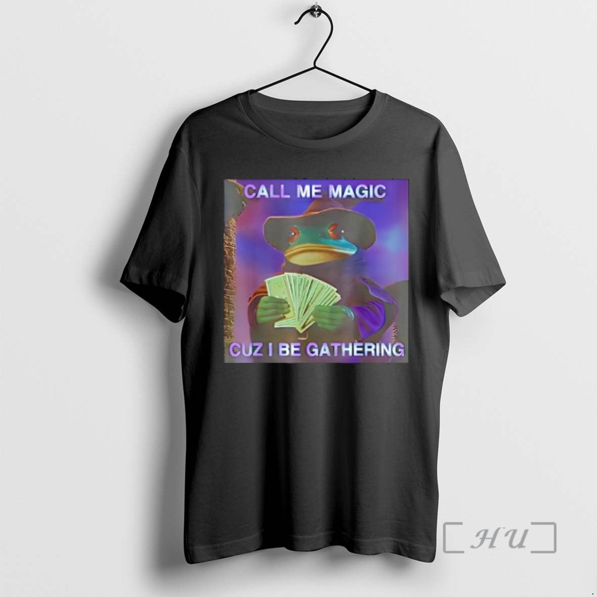 Officials Call Me Magic Cuz I Be Gathering Funny Wizard Frog Meme T-Shirts, Hoodie, Sweatshirt - T-Shirt, Sweatshirt, Hoodie