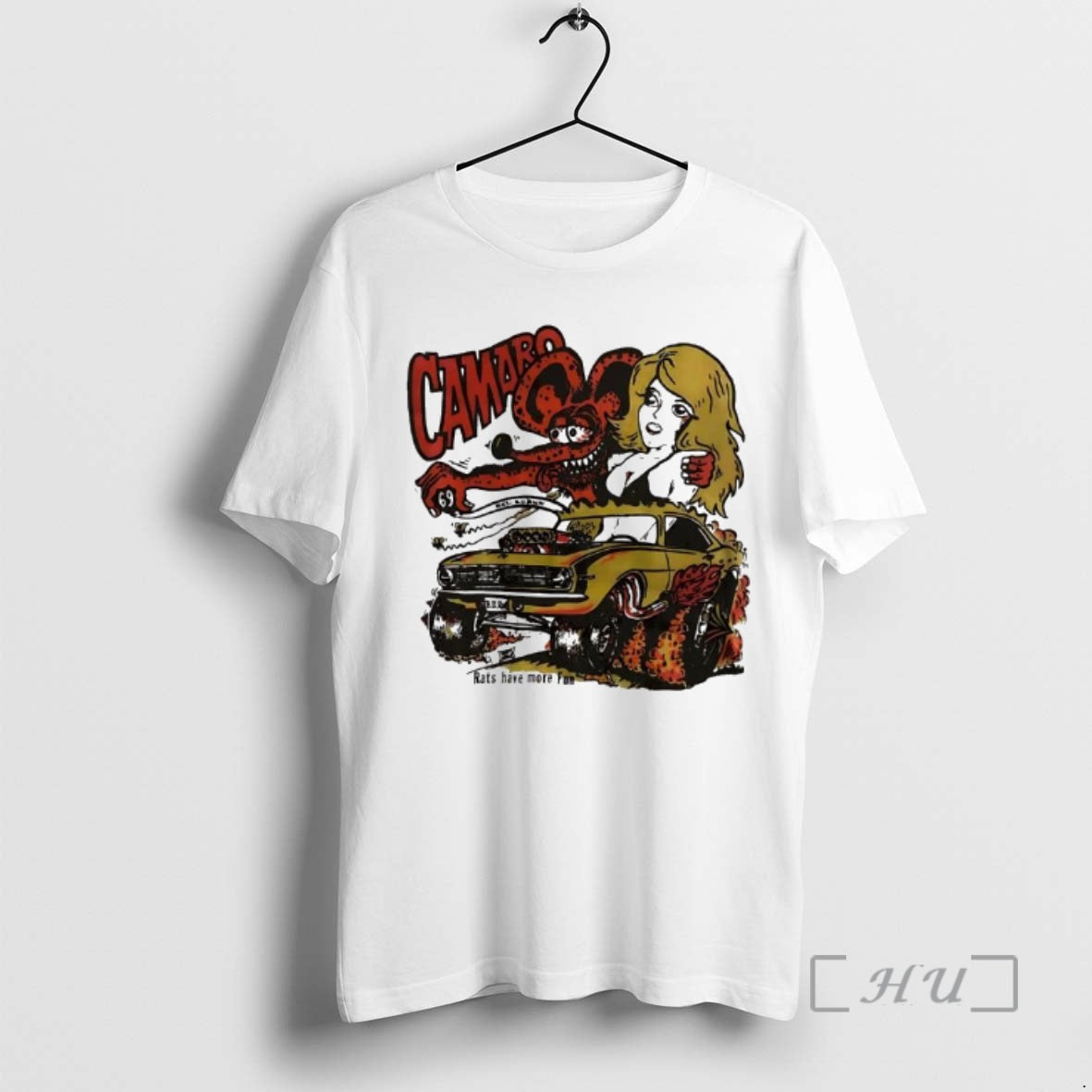 Officials Camaro Hot Chick Rat Fink 1968 Rats Hole Have More Fun T-Shirts, Hoodie, Sweatshirt - T-Shirt, Sweatshirt, Hoodie