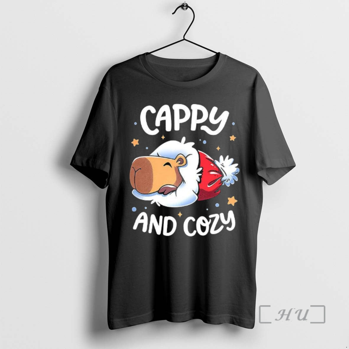 Officials Cappy Cozy Capybara Holidays T-Shirts, Hoodie, Sweatshirt - T-Shirt, Sweatshirt, Hoodie