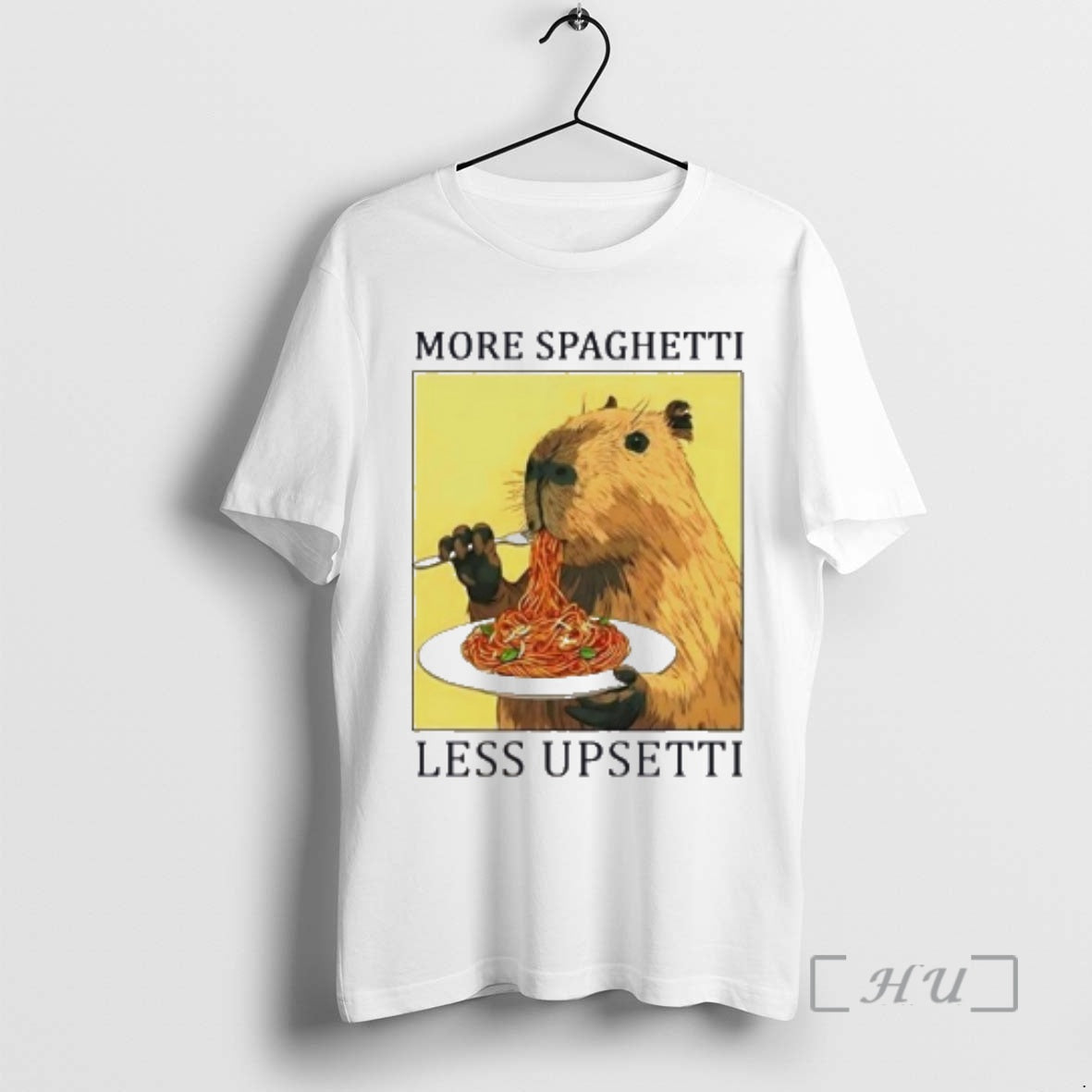Officials Capybara More Spaghetti Less Upsetti T-Shirts, Hoodie, Sweatshirt - T-Shirt, Sweatshirt, Hoodie