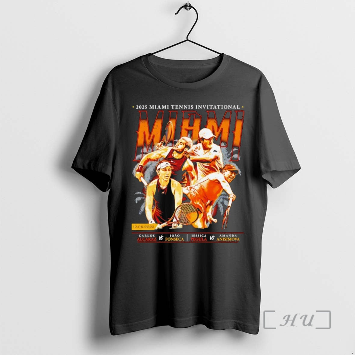 Officials Carlos Alcaraz Vs Joao Fonseca Jessica Pegula Vs Amanda Anisimova 2025 Miami Tennis Invitational T-Shirts, Hoodie, Sweatshirt - T-Shirt, Sweatshirt, Hoodie