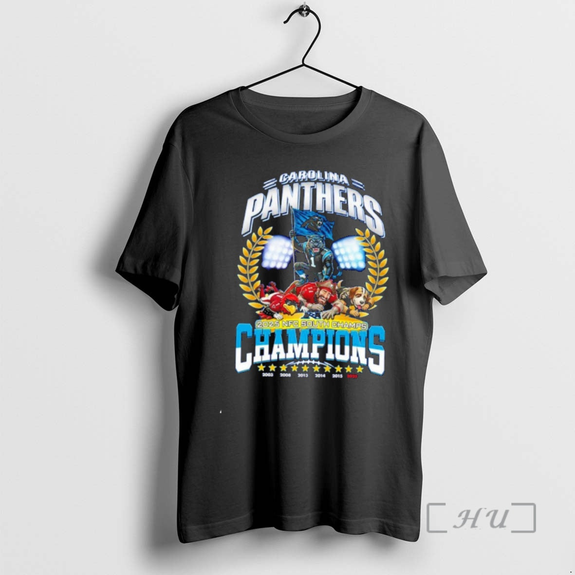 Officials Carolina Panthers Are Nfc South Champions 2025 Celebrate T-Shirts, Hoodie, Sweatshirt - T-Shirt, Sweatshirt, Hoodie