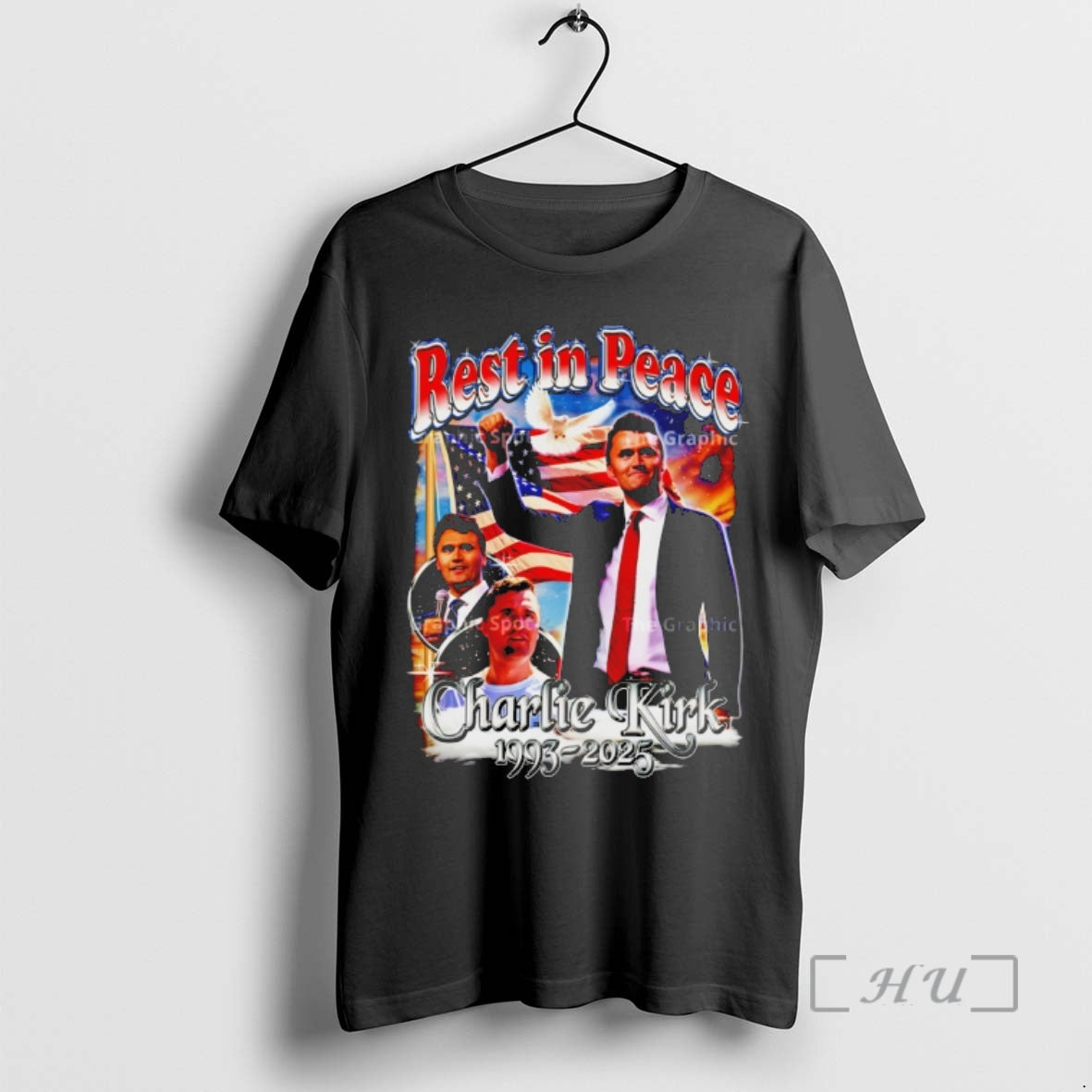 Officials Charlie Kirk Rest Peace Rip Memorial Usa Flag T-Shirts, Hoodie, Sweatshirt - T-Shirt, Sweatshirt, Hoodie
