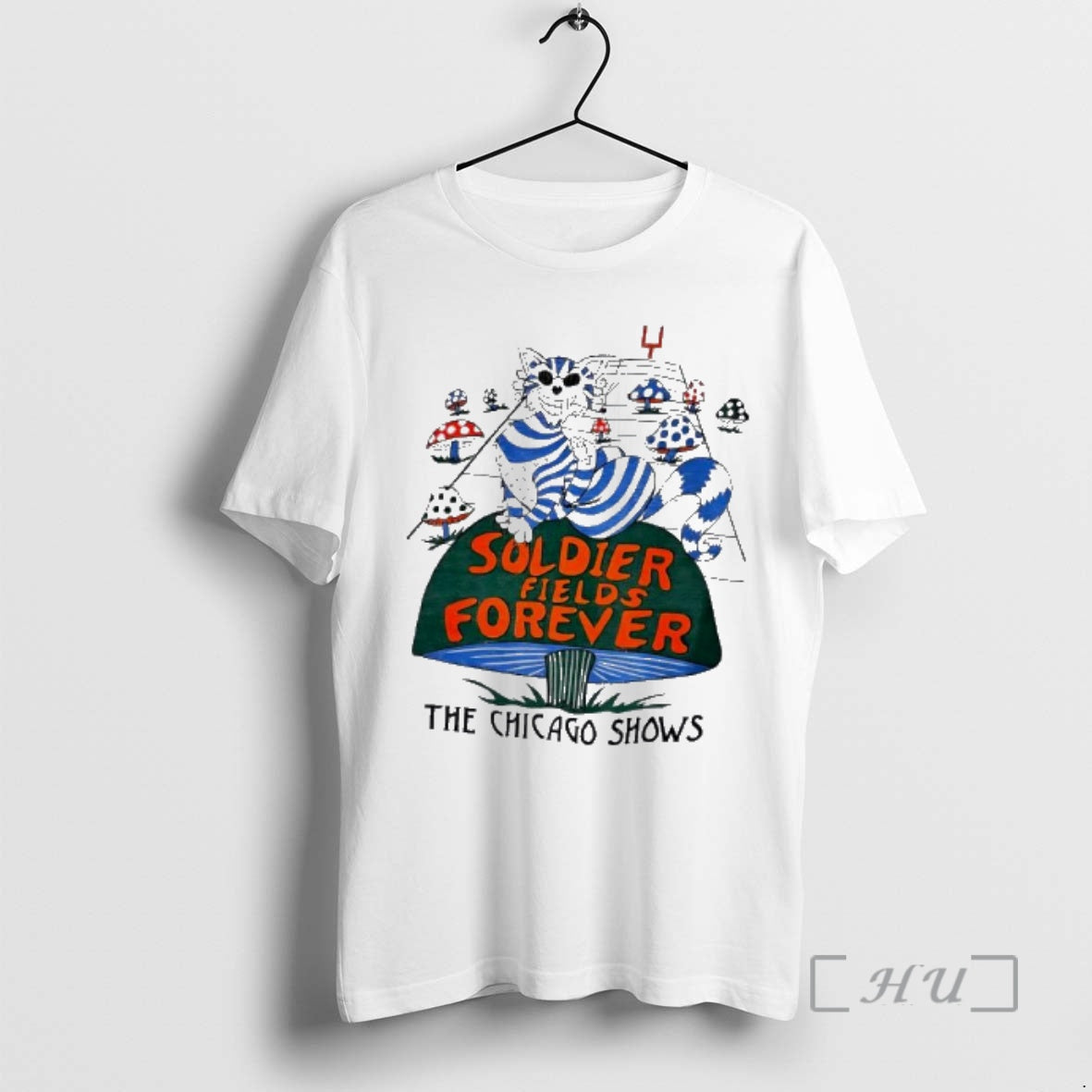 Officials Cheshire Cat Soldier Fields Forever Chicago Shows T-Shirts, Hoodie, Sweatshirt - T-Shirt, Sweatshirt, Hoodie