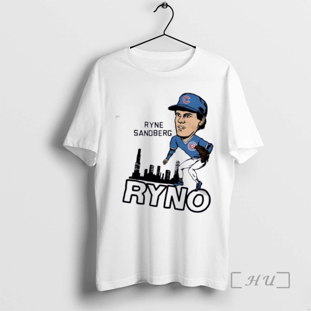 Officials Chicago Cubs Basketball Ryne Sandberg Ryno Skyline Signature T-Shirts, Hoodie, Sweatshirt - T-Shirt, Sweatshirt, Hoodie