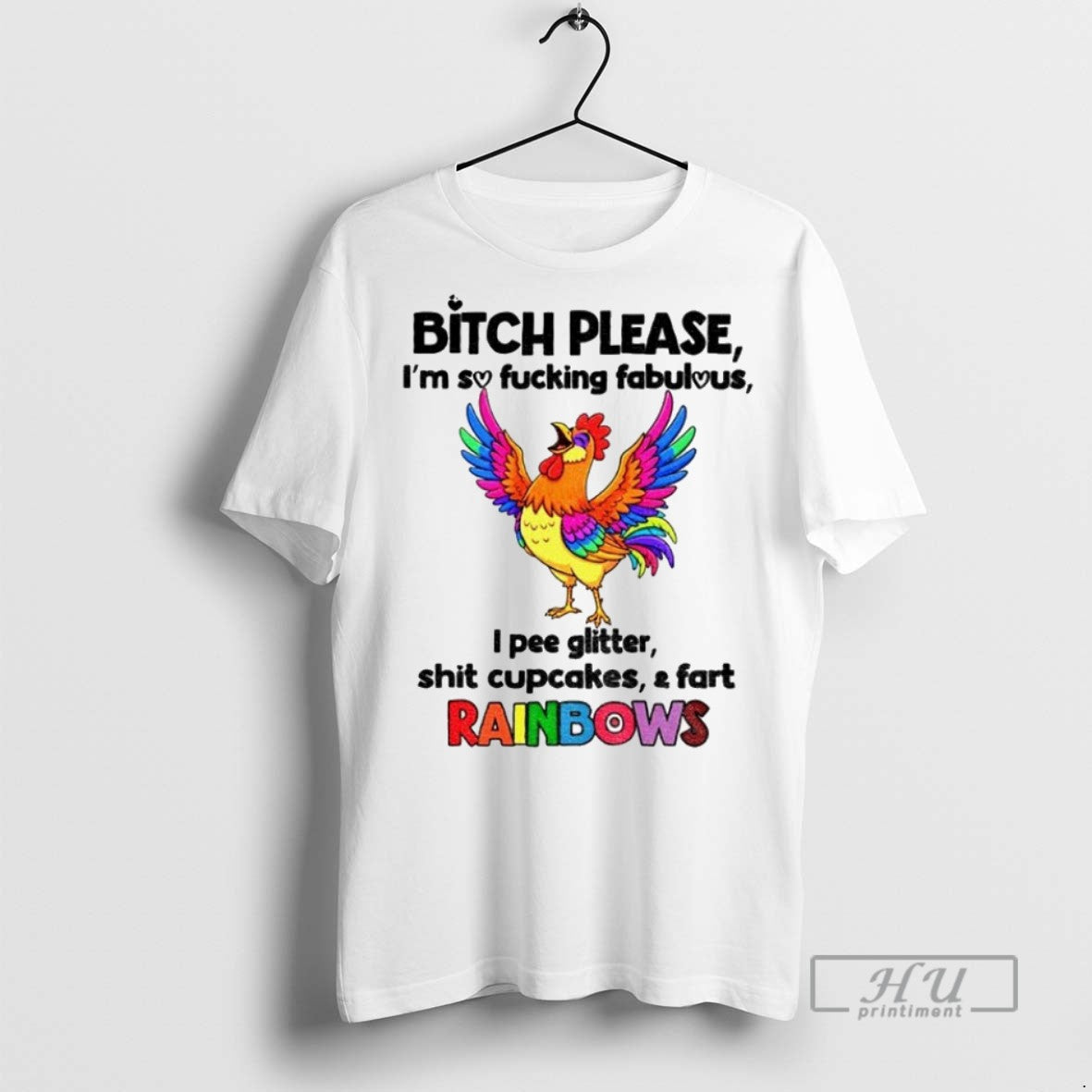 Officials Chicken Bitch Please Im So Fucking Fabulous I Pee Glitter Shit Cupcakes Fart T-Shirts, Hoodie, Sweatshirt - T-Shirt, Sweatshirt, Hoodie