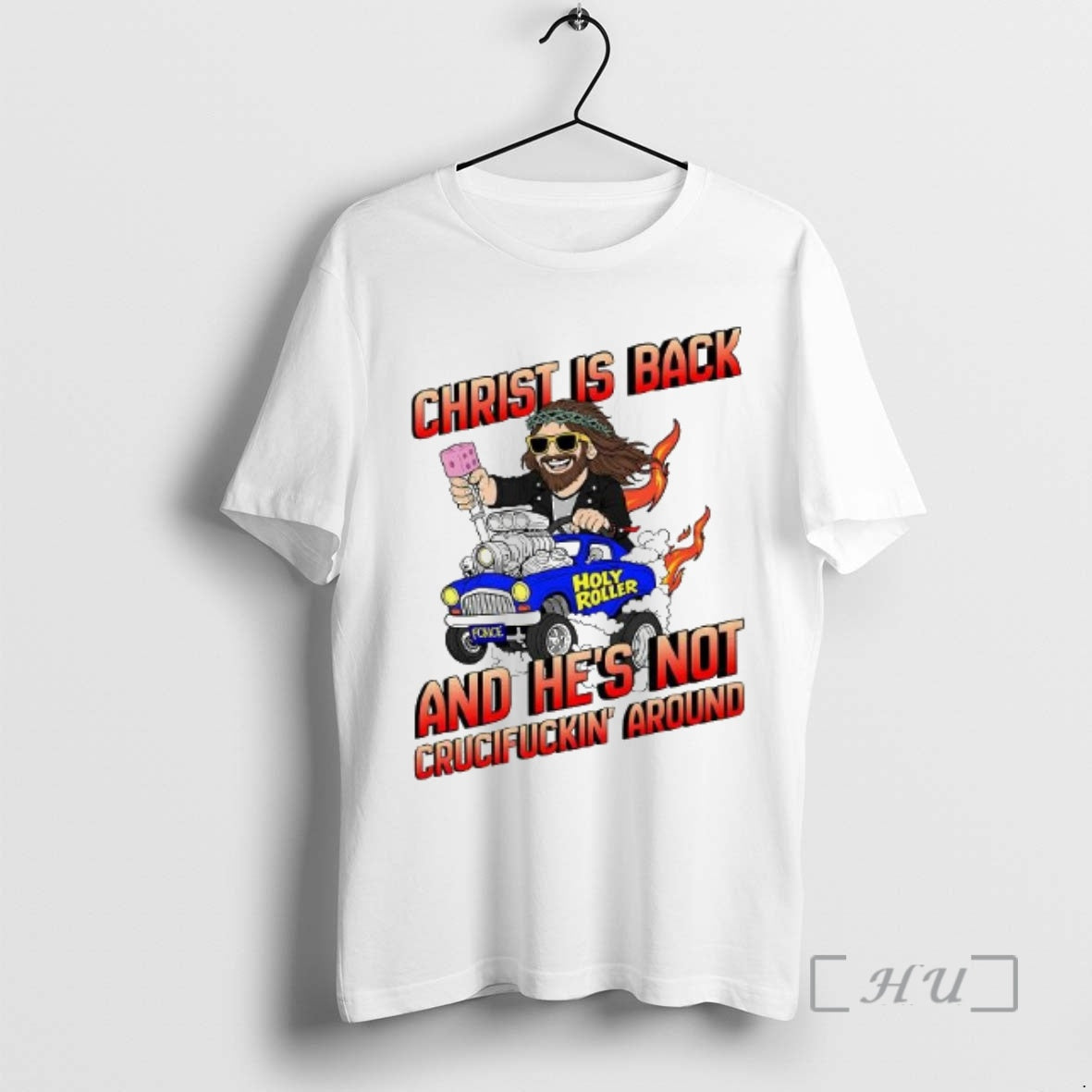 Officials Christ Is Back Hes Not Crucifuckin Around Fuck Ice Woman T-Shirts, Hoodie, Sweatshirt - T-Shirt, Sweatshirt, Hoodie