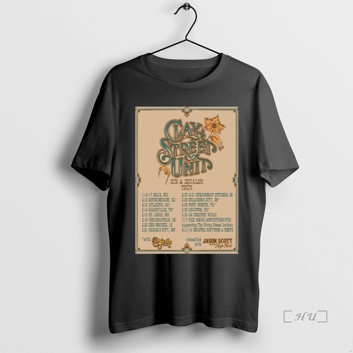 Officials Clay Street Unit Sin Squalor Tour 2026 Long Sleve T-Shirts, Hoodie, Sweatshirt - T-Shirt, Sweatshirt, Hoodie