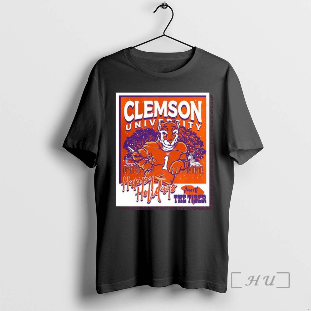 Officials Clemson Tigers University Happy Holidays T-Shirts, Hoodie, Sweatshirt - T-Shirt, Sweatshirt, Hoodie