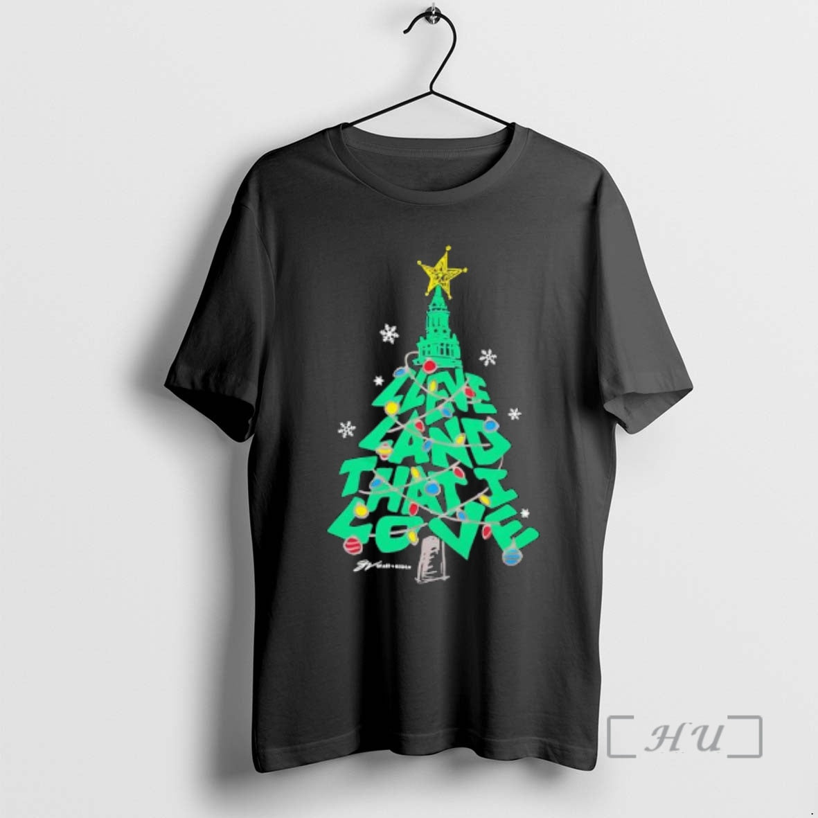 Officials Cleveland That I Love Tree Decorated T-Shirts, Hoodie, Sweatshirt - T-Shirt, Sweatshirt, Hoodie