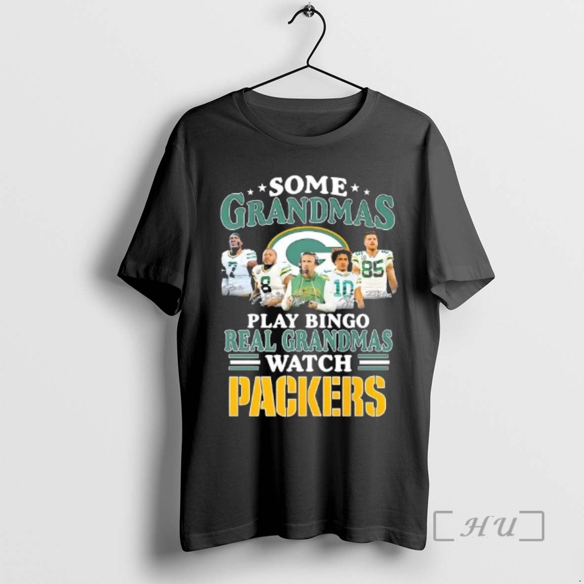 Officials Coach Matt Lafleur Players Some Grandmas Play Bingo Real Grandmas Watch Green Bay T-Shirts, Hoodie, Sweatshirt - T-Shirt, Sweatshirt, Hoodie