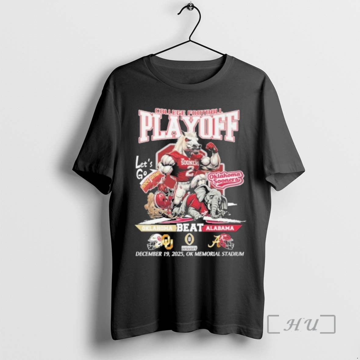 Officials College Football Playoff Oklahoma Beat Alabama T-Shirts, Hoodie, Sweatshirt - T-Shirt, Sweatshirt, Hoodie