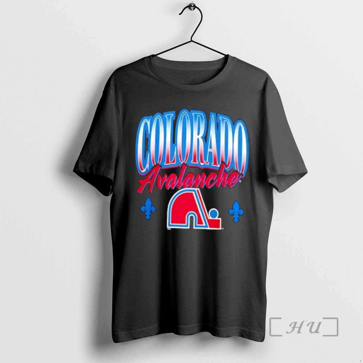 Officials Colorado Avalanche Retro Nordiques Logo Quebec Fleur De Lis T-Shirts, Hoodie, Sweatshirt - T-Shirt, Sweatshirt, Hoodie