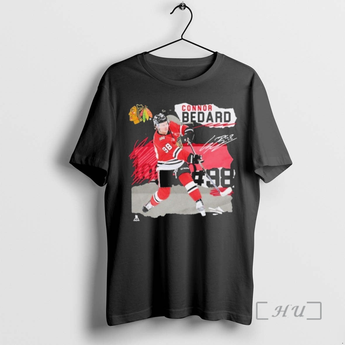 Officials Connor Bedard Chicago Blackhawks Fresh Ice T-Shirts, Hoodie, Sweatshirt - T-Shirt, Sweatshirt, Hoodie