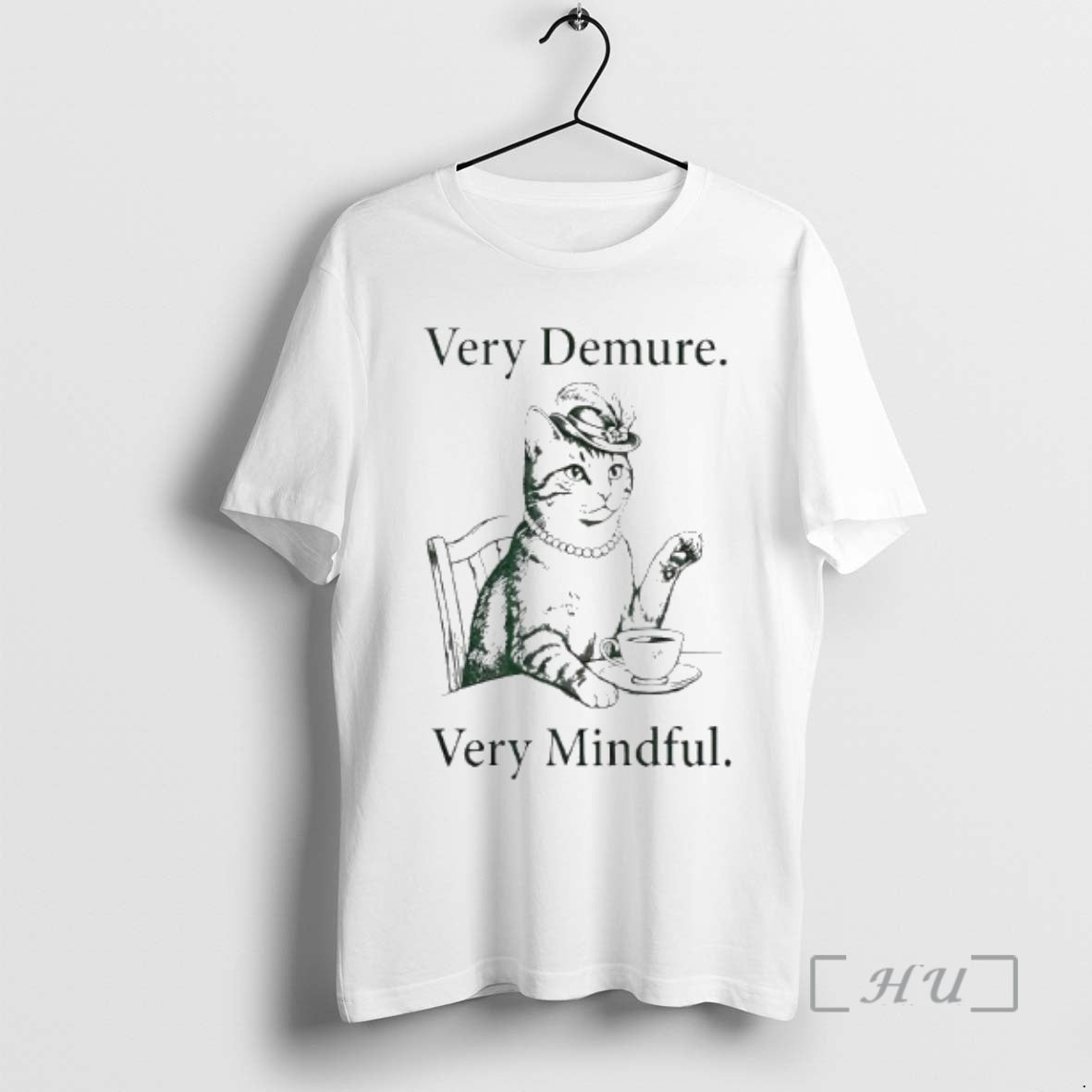 Officials Cowboy Cat Very Demure Very Mindful T-Shirts, Hoodie, Sweatshirt - T-Shirt, Sweatshirt, Hoodie