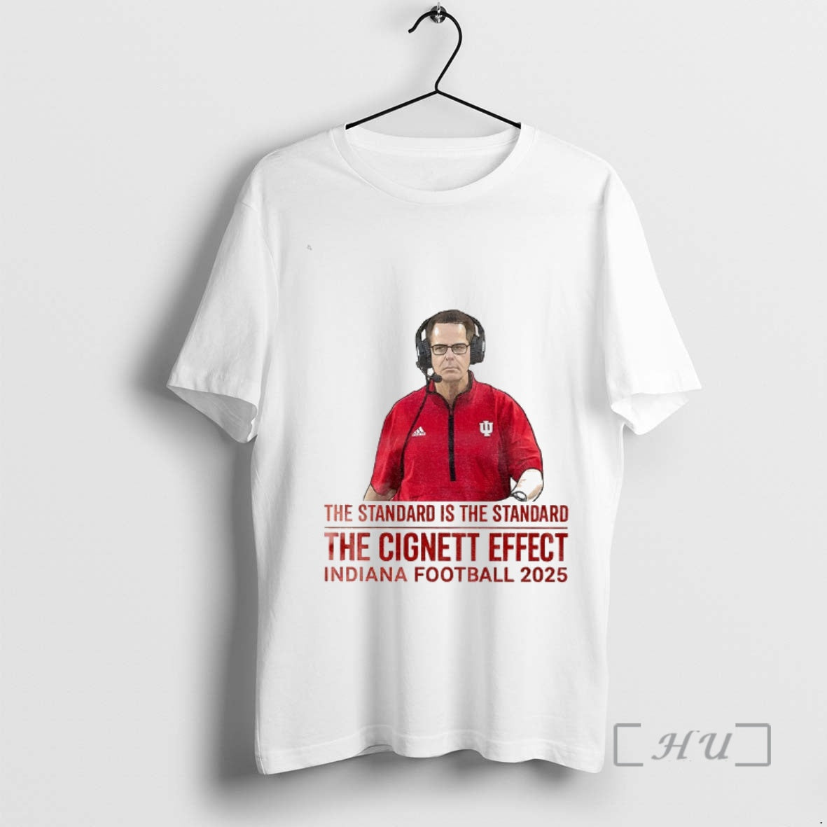Officials Curt Cignetti Standard Is Standard Cignetti Affect Indiana Football 2025 T-Shirts, Hoodie, Sweatshirt - T-Shirt, Sweatshirt, Hoodie