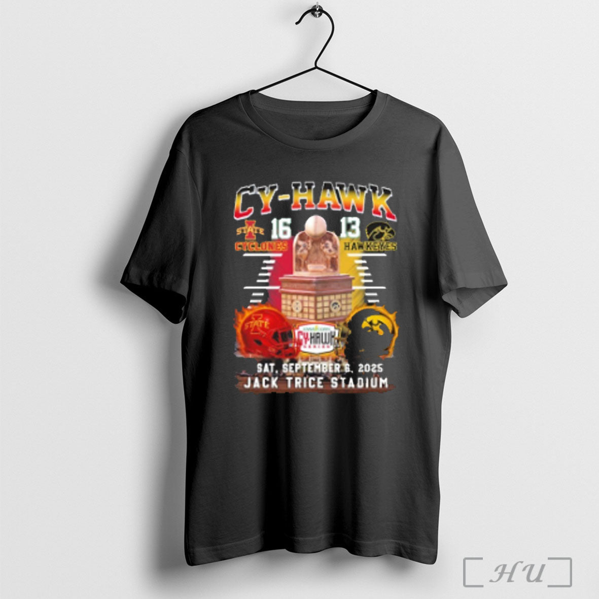 Officials Cy Hawk Iowa State 16 13 Iowa September 6 2025 Jack Trice Stadium T-Shirts, Hoodie, Sweatshirt - T-Shirt, Sweatshirt, Hoodie