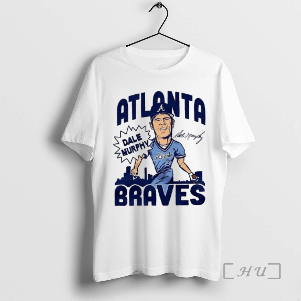 Officials Dale Murphy Atlanta Braves Baseball Signature Caricatures Woman T-Shirts, Hoodie, Sweatshirt - T-Shirt, Sweatshirt, Hoodie