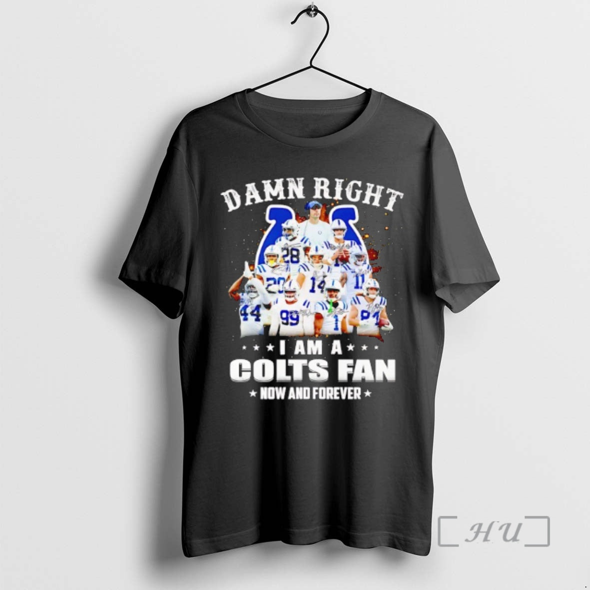 Officials Damn Right I Am Indianapolis Colts Fan Now Forever Signatures T-Shirts, Hoodie, Sweatshirt - T-Shirt, Sweatshirt, Hoodie