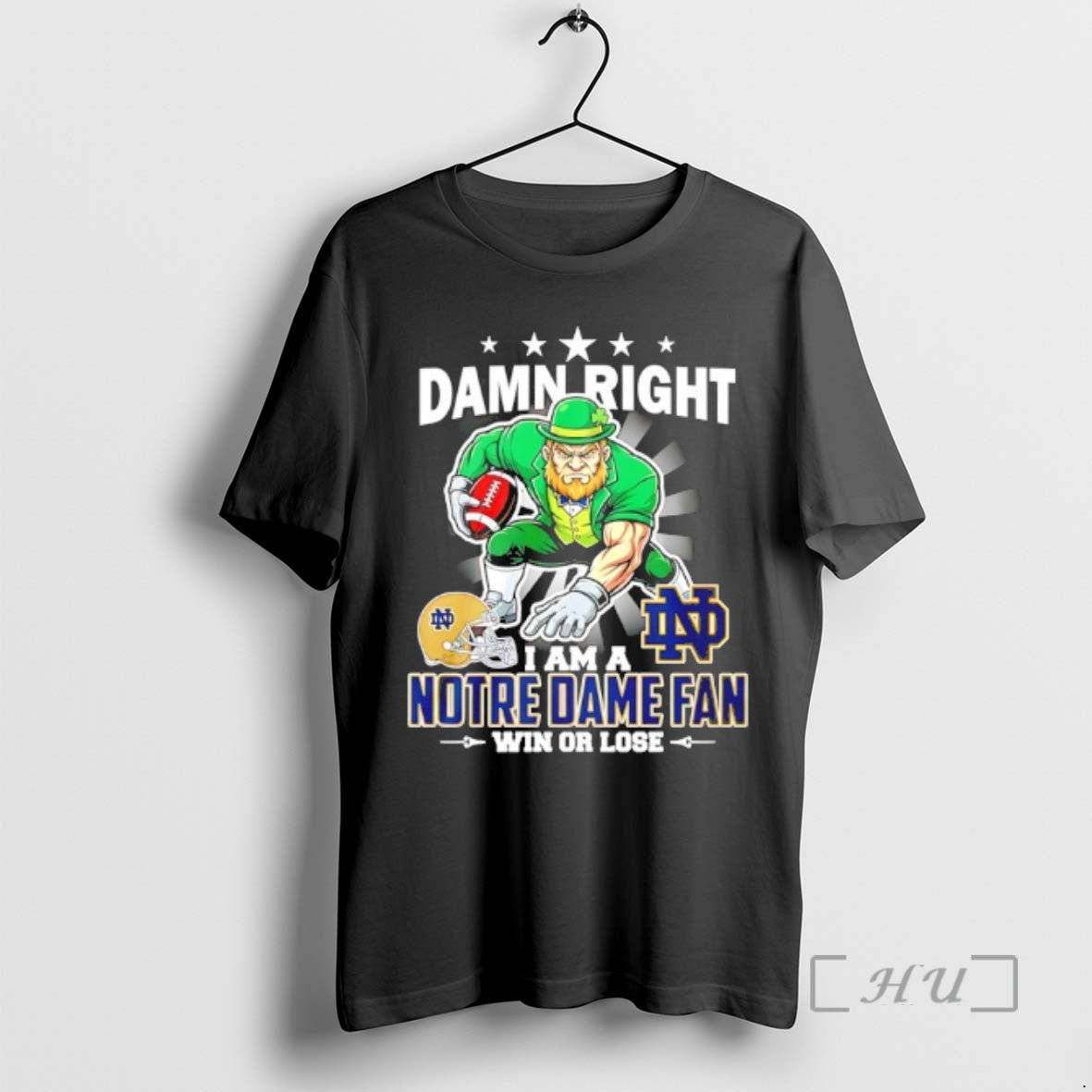 Officials Damn Right I Am Notre Dame Fan Win Lose Mascot 25 T-Shirts, Hoodie, Sweatshirt - T-Shirt, Sweatshirt, Hoodie