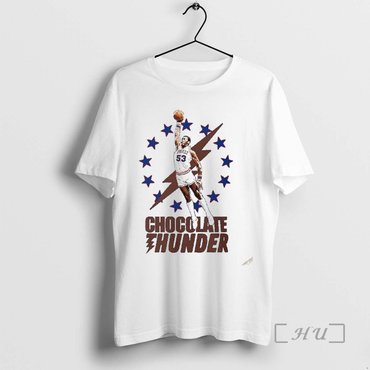 Officials Darryl Dawkins Philadelphia 76ers Chocolate Thunder Dunk T-Shirts, Hoodie, Sweatshirt - T-Shirt, Sweatshirt, Hoodie