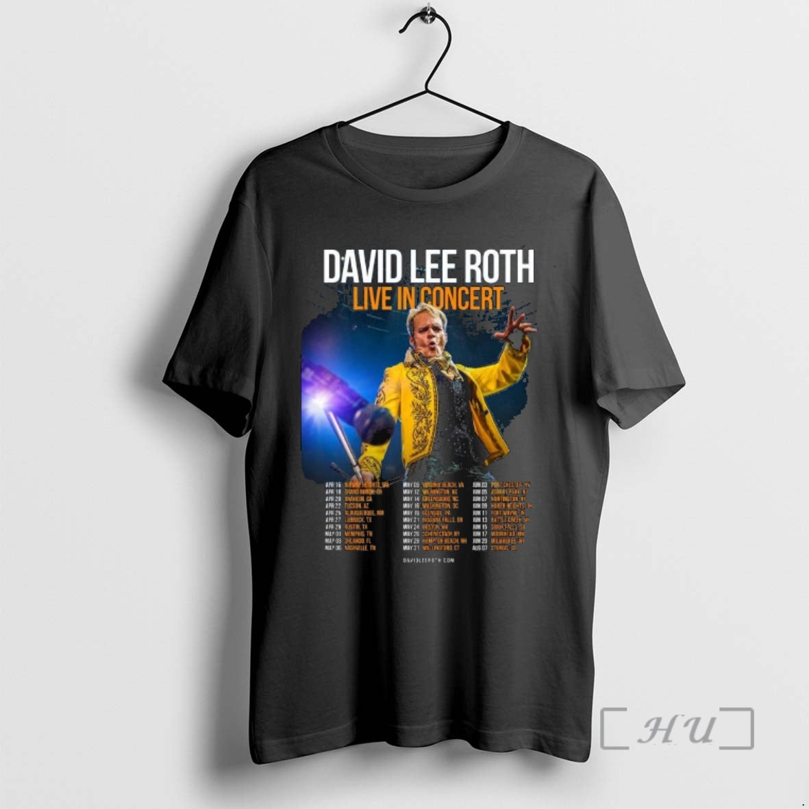 Officials David Lee Roth Live Concert 2026 North America T-Shirts, Hoodie, Sweatshirt - T-Shirt, Sweatshirt, Hoodie