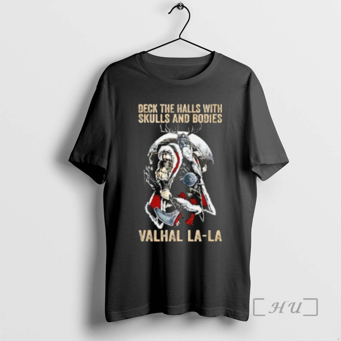 Officials Deck Halls Skulls Bodies Valhal La La T-Shirts, Hoodie, Sweatshirt - T-Shirt, Sweatshirt, Hoodie